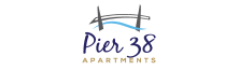the logo of the pied 23 apartments company