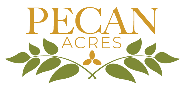 an image of the pecan acres logo