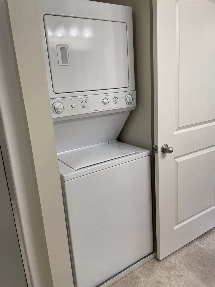 Eastwood Pointe in-suite washer and dryer