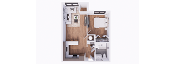 1 Bedroom - 30-60%