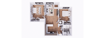 2 Bedroom - 60%