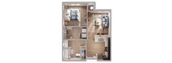 1 bed 1 bath at Bretton Woods II Apartments, Columbus, OH, 43231
