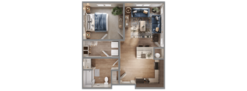 A series of images showing different rooms of a house.