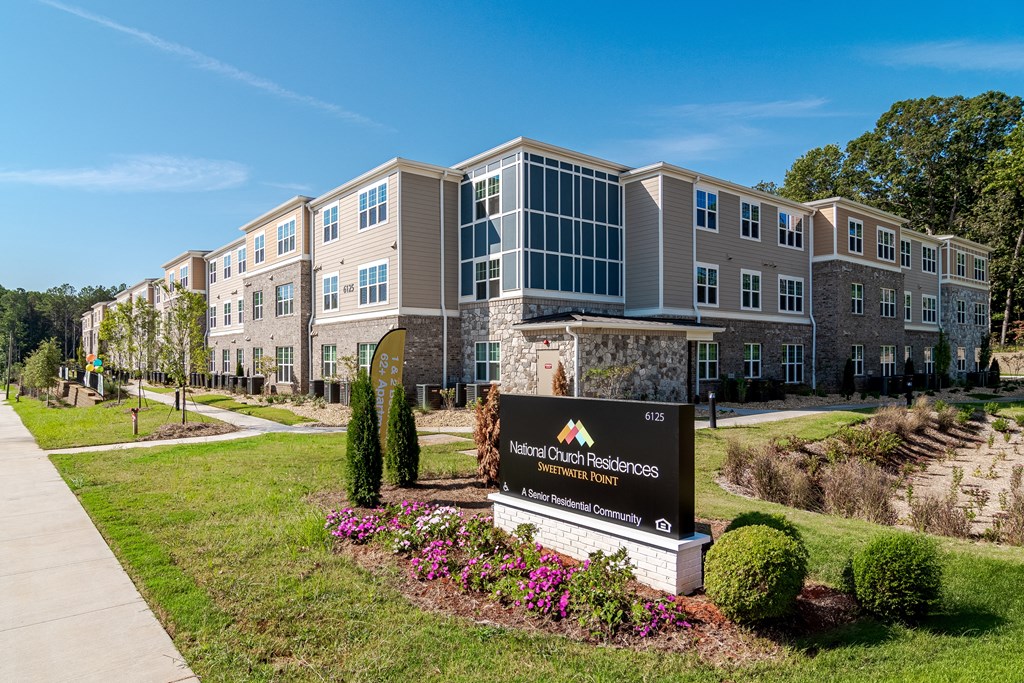 Sweetwater Point building from street, Douglasville, GA