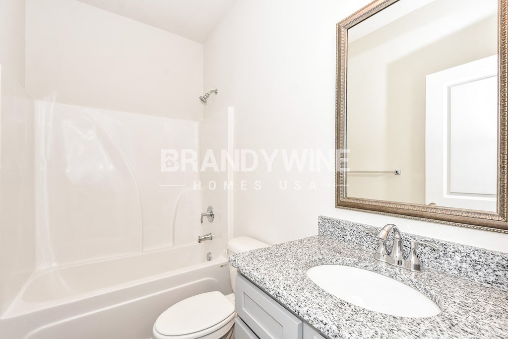 renovated bathroom for a brand new home