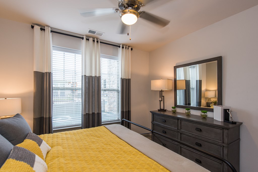 the enclave at homecoming terra vista bedroom at The Whitworth, Williamsburg, Virginia