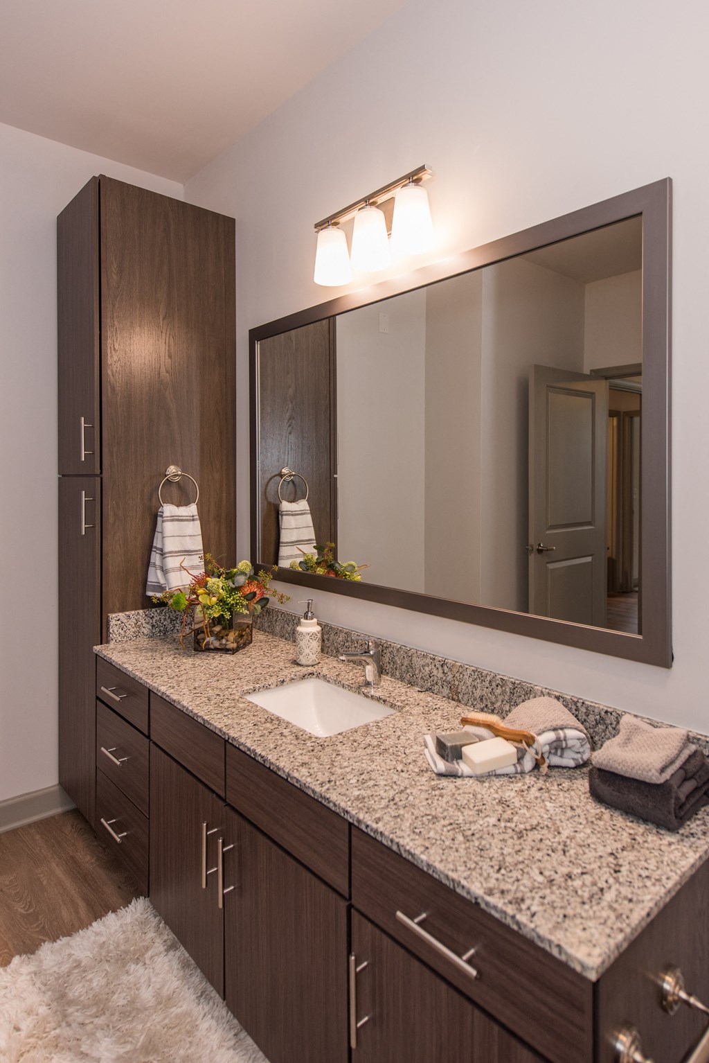 the master bathroom at The Whitworth, Virginia, 23185