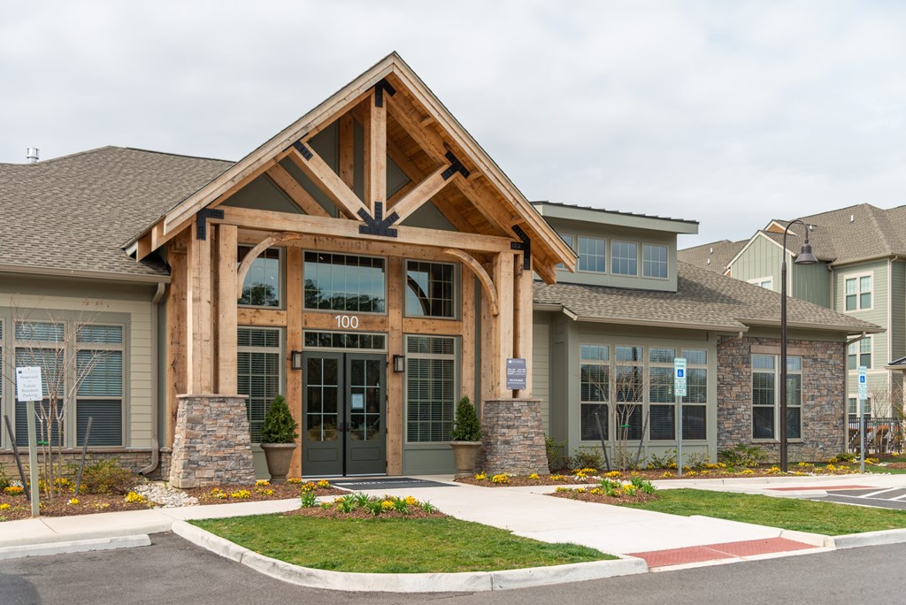 a picture of the front of a building at The Whitworth, Williamsburg, Virginia