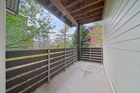 Spacious Balcony at Skyloft in Asheville, NC 28803