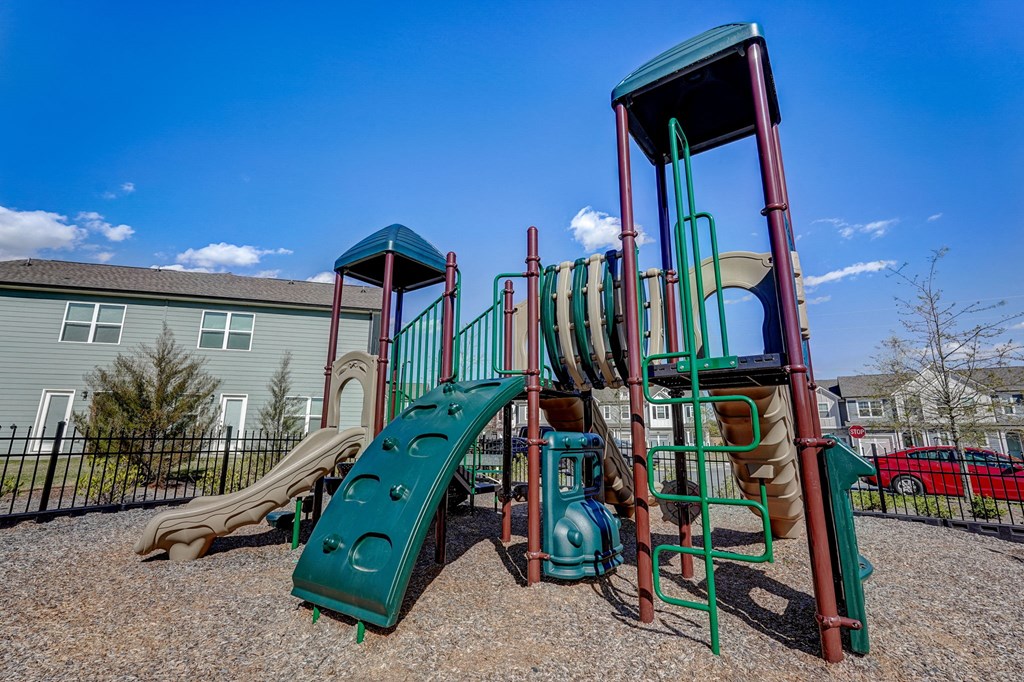 our apartments have a playground for your kids to play