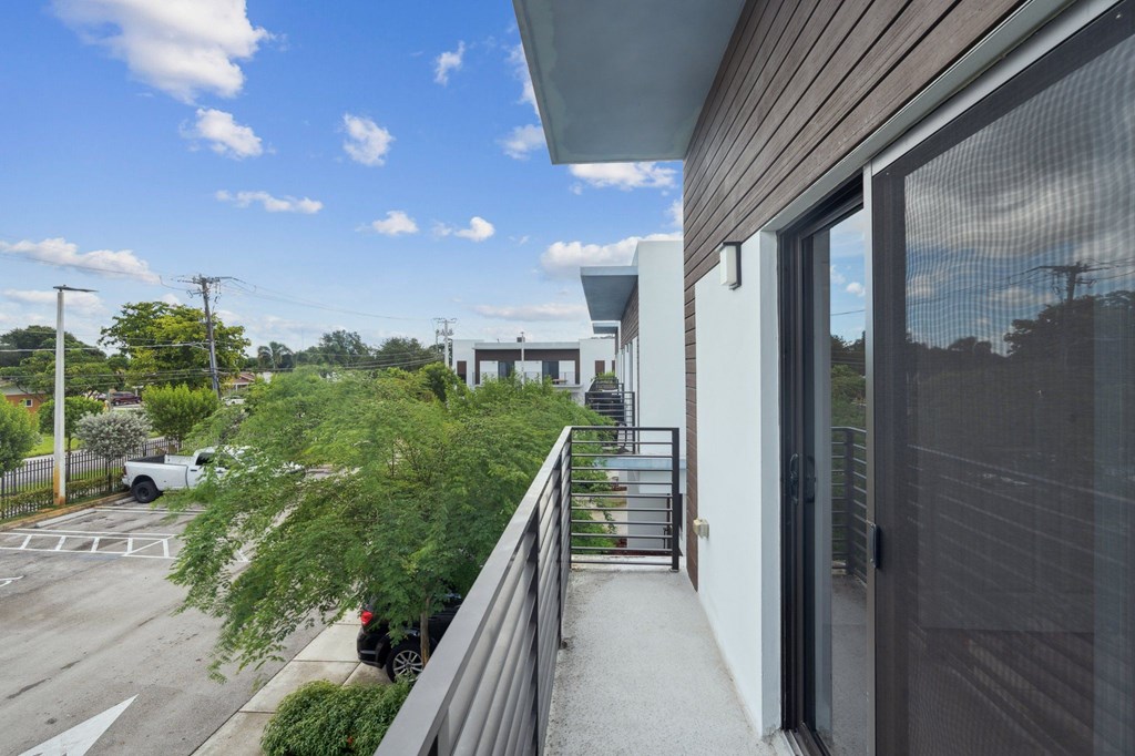 Large Balcony at The Villages at Miami Gardens, Miami Gardens, 33056