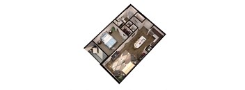 A1 Floor Plan at Residence at Riverwatch, Georgia, 30909