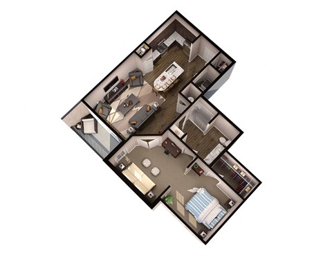 A3 Floor Plan at Residence at Riverwatch, Agusta, GA, 30909
