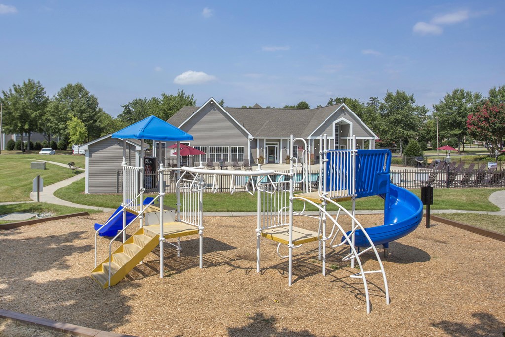 our apartments have a playground for your kids to play at Abbington Place Apartments, North Carolina, 27407