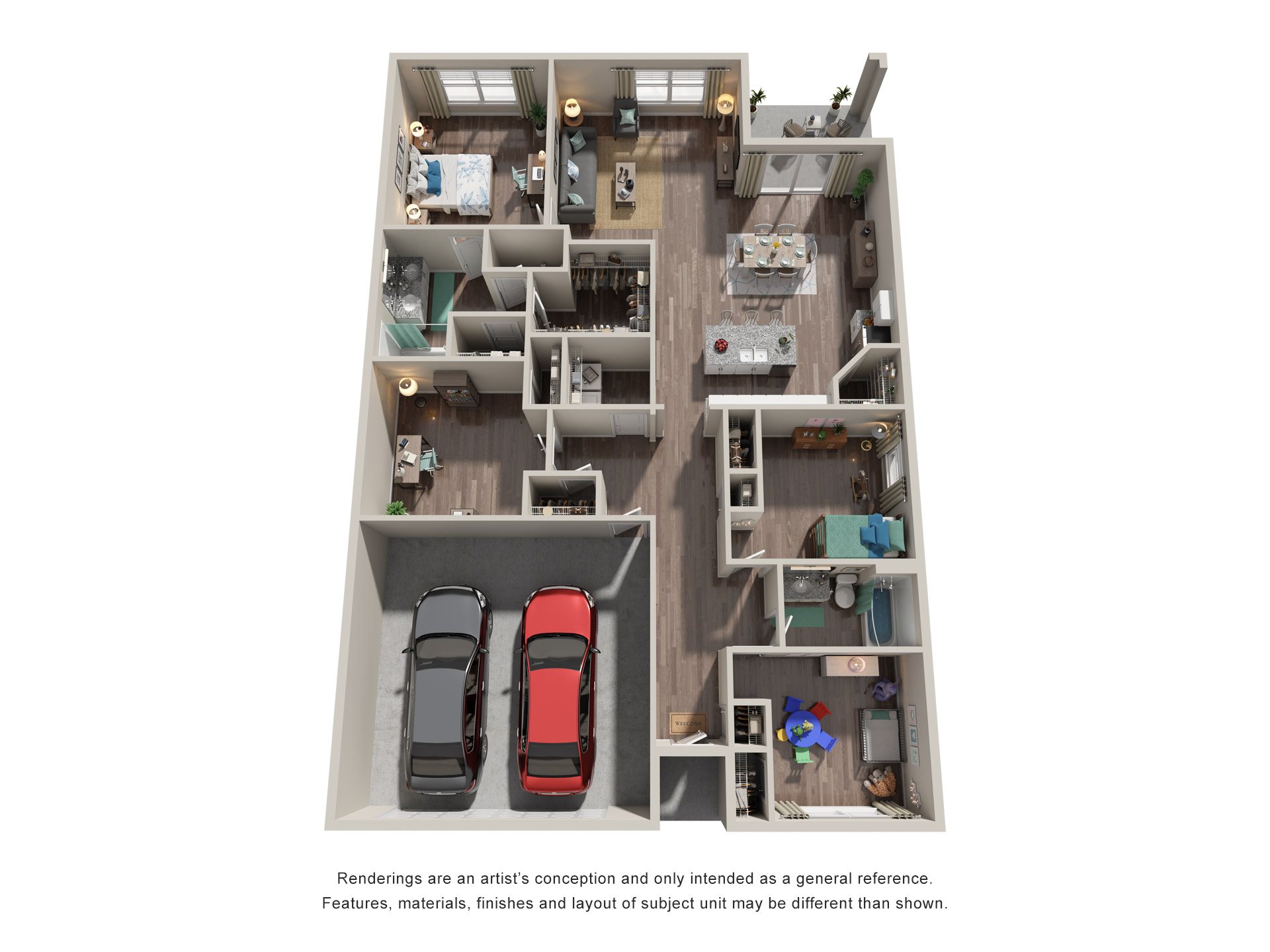 4 Bed  2 Bath Floor Plan | 1,774 Sq. Ft at Seaboard at Sidbury Station, Castle Hayne, 28429
