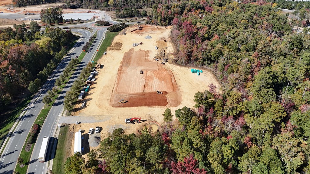 Construction site at The River, Virginia, 23836
