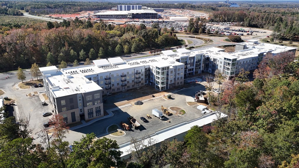 Spectacular aerial view at The River, Chester, 23836