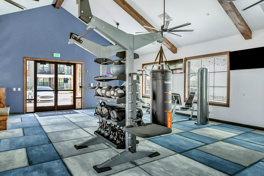 Ceiling fan at Farmhaus Apartments, Alabama