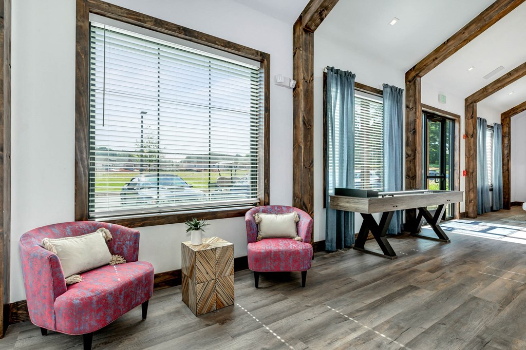 Couch in living at Farmhaus Apartments, Madison, AL, 35757