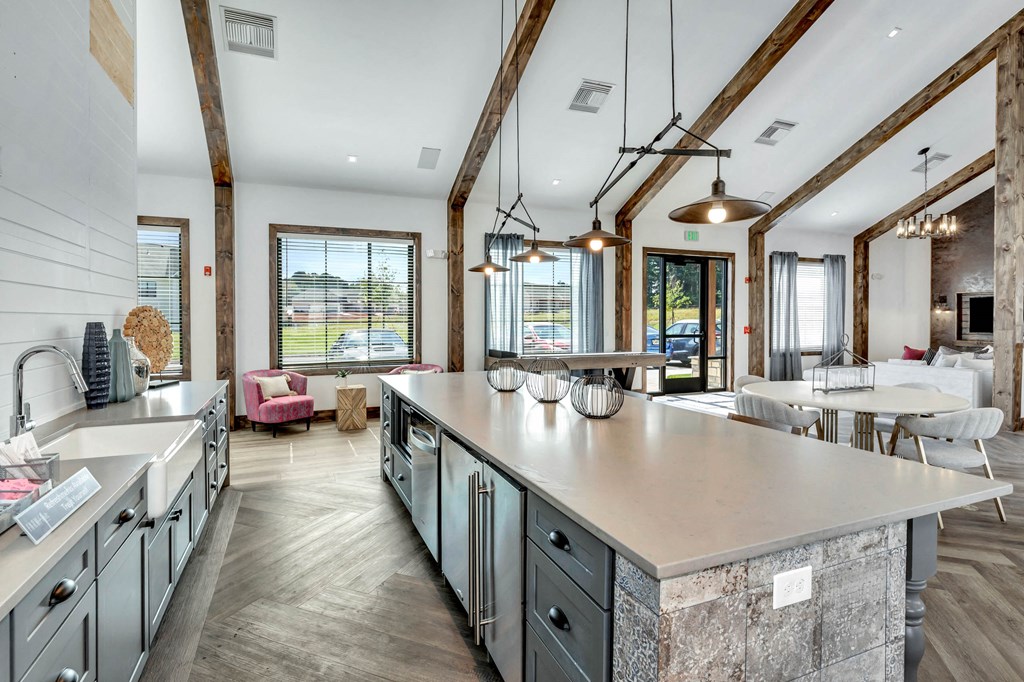 Kitchenat Farmhaus Apartments, Madison, AL, 35757