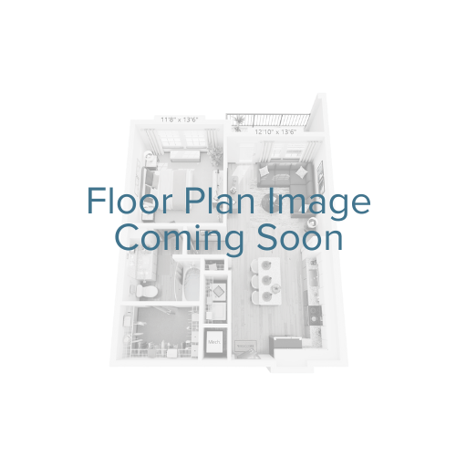 A placeholder image for a floor plan is displayed with a message indicating that the actual image is forthcoming.