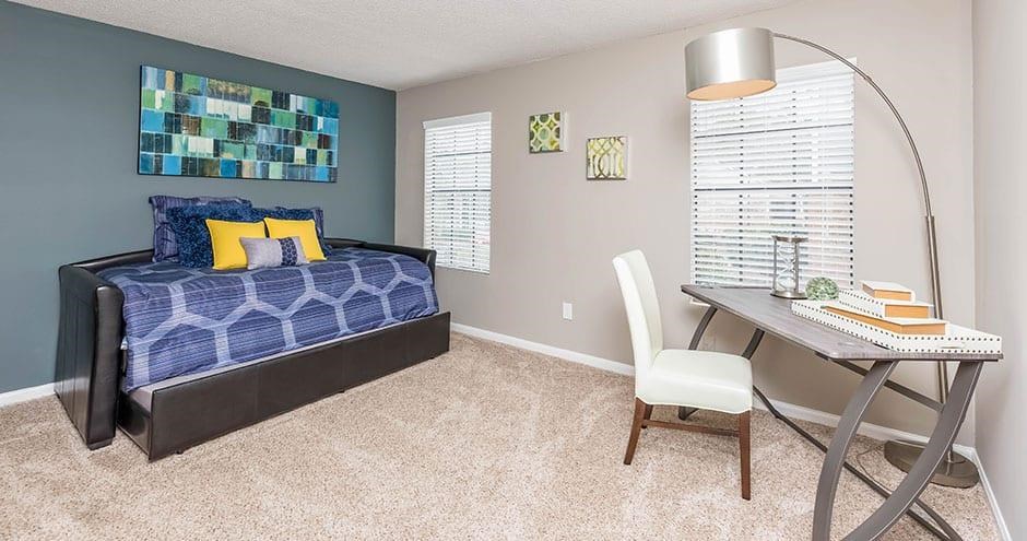 Desk Area at Bradford Pointe, Augusta