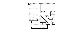 the floor plan of the residence at Promenade at Newnan Crossing, Georgia