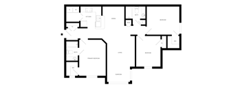 C1 Floor Plan at Lakeside on Riverwatch, Martinez, 30907