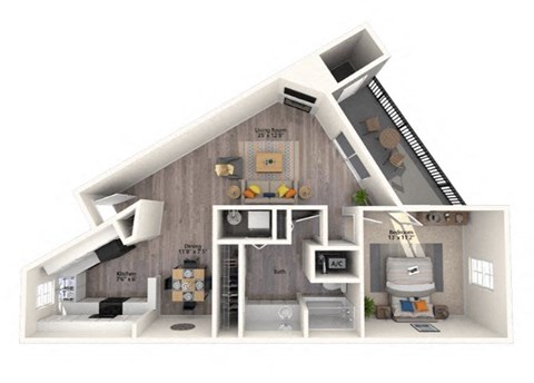 us state will have bedrooms and bathrooms and a living room with a fireplace at Bellemeade Farms Apartments, Leesburg, VA 20175