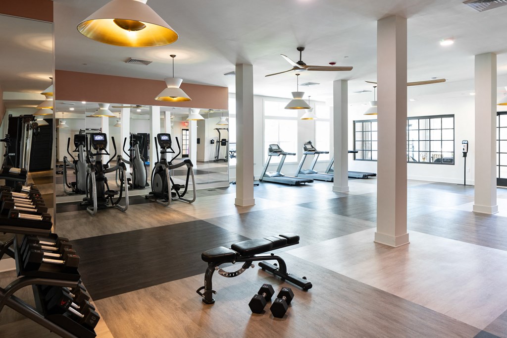 State Of The Art Fitness Center at The Quincy Apartments, Georgia, 30102