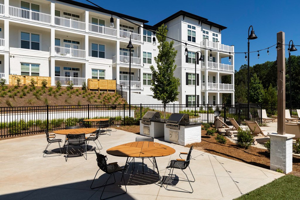 Outdoor Living Spaces at The Quincy Apartments, Georgia, 30102