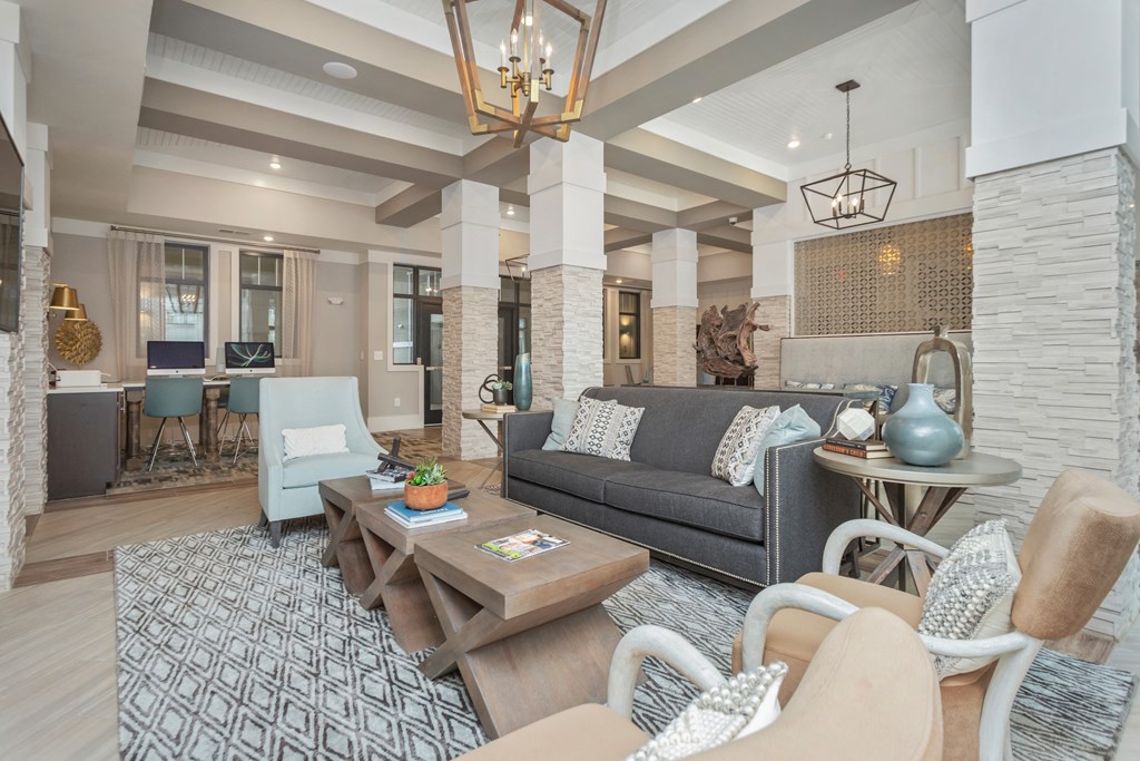 Community Room at Residence at Riverwatch, Augusta, Georgia