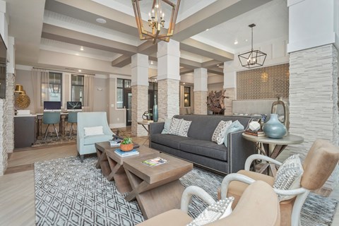 Community Room at Residence at Riverwatch, Augusta, Georgia