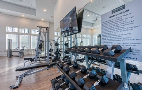 Modern Fitness Center at Retreat at Arden Farms, Arden, NC