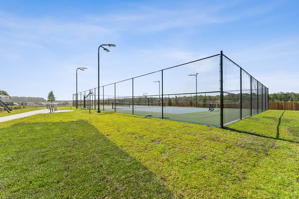 Open Tennis Courts at Seaboard at Sidbury Station, Castle Hayne, NC