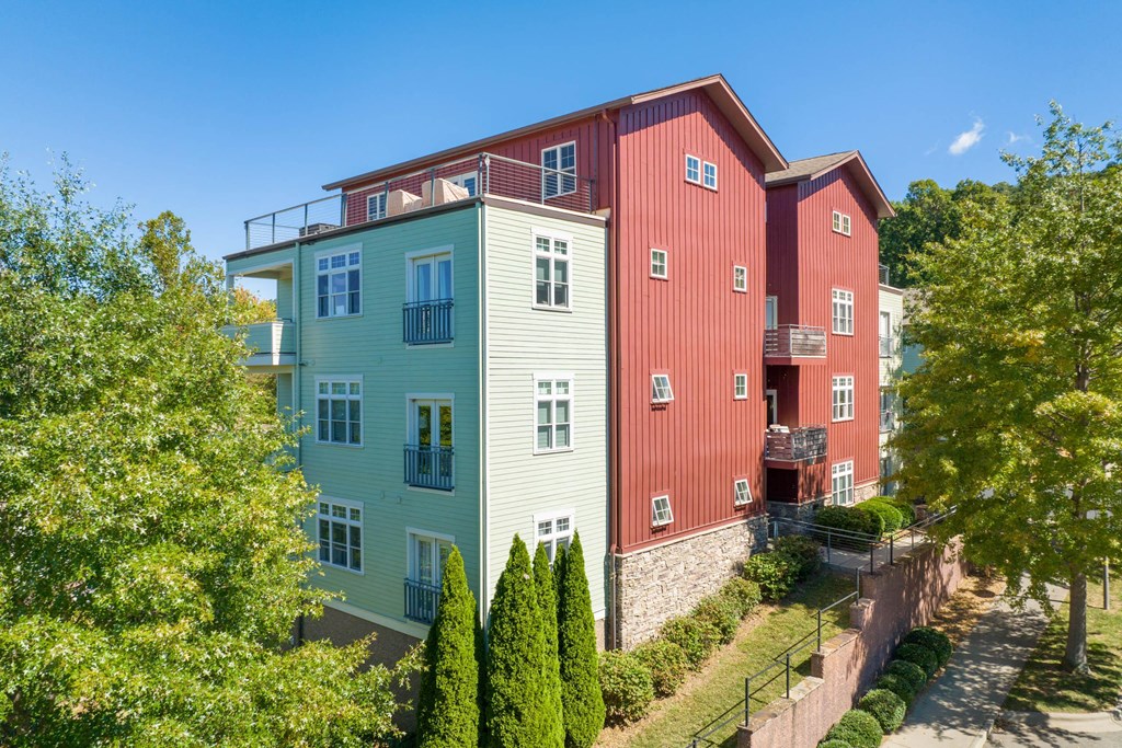 the building in which the apartment is located