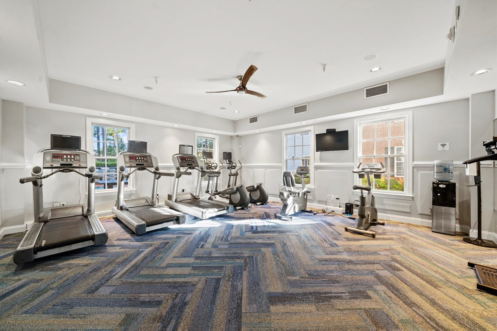 Fully Equipped Fitness Center at Sterling Manor, Williamsburg, VA