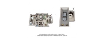 a floor plan of a house at Streets of Greenbrier, Chesapeake, 23320