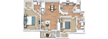 Oceanis Floor Plan at Marina Point, Chattanooga Tennessee