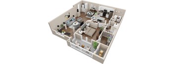 A2 Floor Plan at Lullwater at Big Ridge, Tennessee, 37343