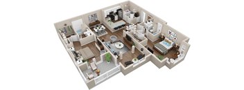 B3 Floor Plan at Lullwater at Big Ridge, Hixson, TN