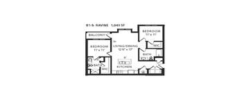 the plan of the ground floor of the house