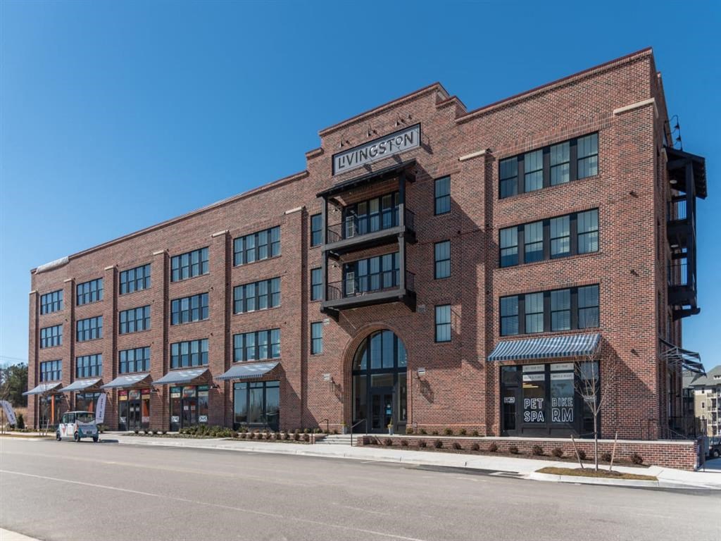the building in which the hotel is located at Livingston Flats Apartments, Chesterfield, Virginia