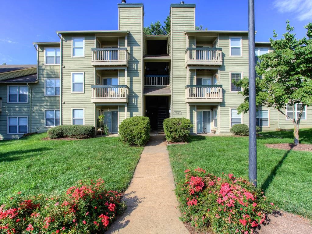 our apartments in a city have balconies at Hunters Chase Apartments, Midlothia, VA