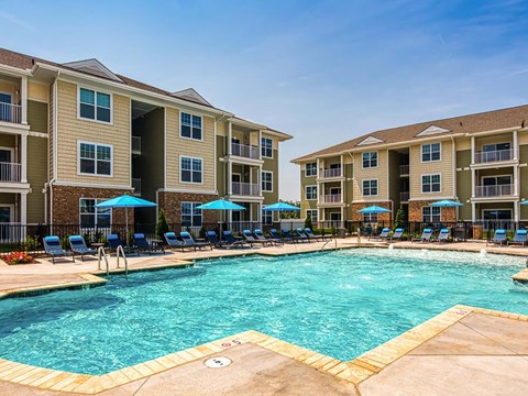 Pool View at Sapphire at Centerpointe, Midlothian, Virginia