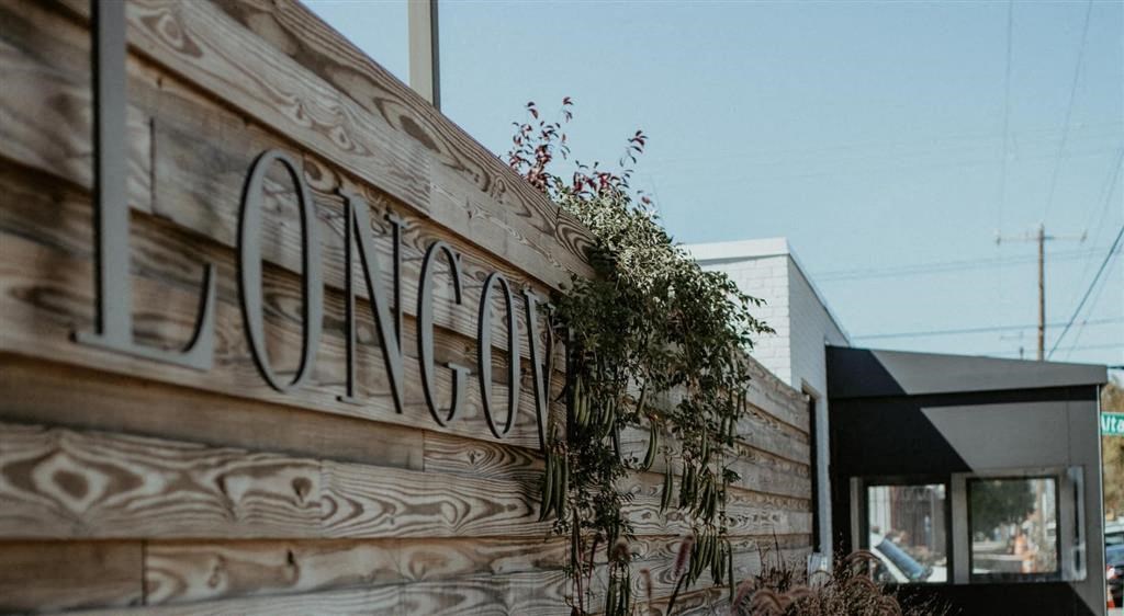 a sign on the side of a building