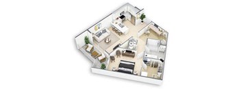 a floor plan of a house at Tapestry West, Richmond Virginia