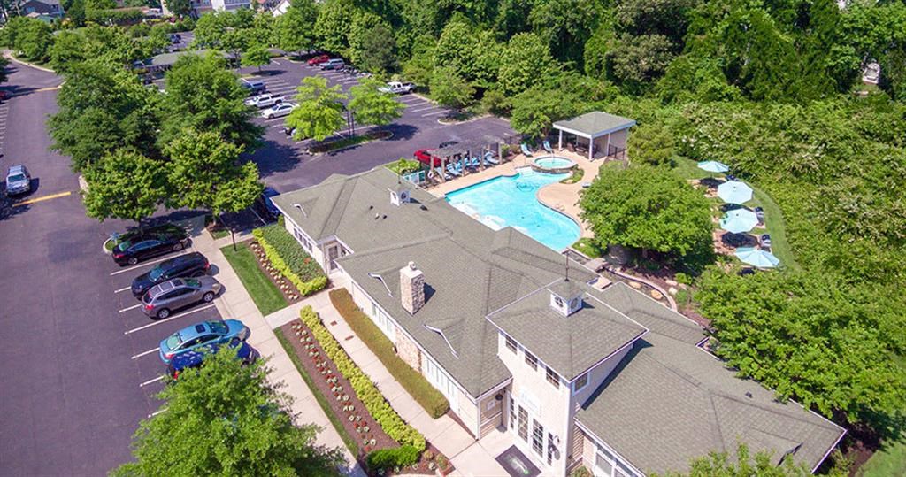 Aerial View  at Saltmeadow Bay, Virginia Beach, Virginia