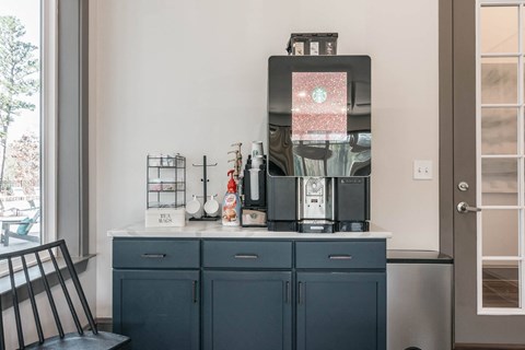 Coffee Machine at Village at Westland Cove Apartments, Tennessee