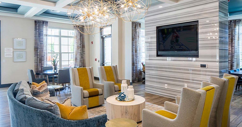 Clubhouse at Canopy at Ginter Park Apartments, Richmond, VA, 23227
